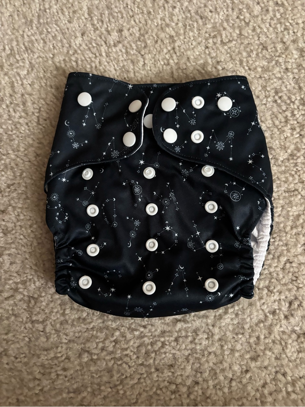 NWOT Stout House Cloth Diaper - Starry Print